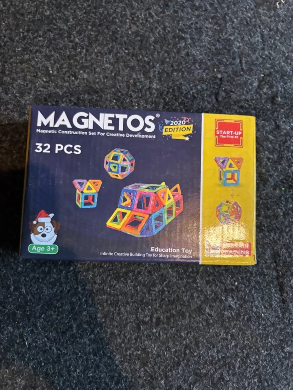 Magnetos 32-Piece Magnetic Building Set For Kids Age 3+ - Educational Toy For Cr
